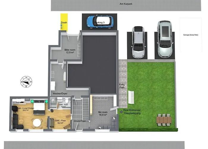 Treehouse For 14 People- Indoor Playground - Ssc - Shared House&garden * Winterberg